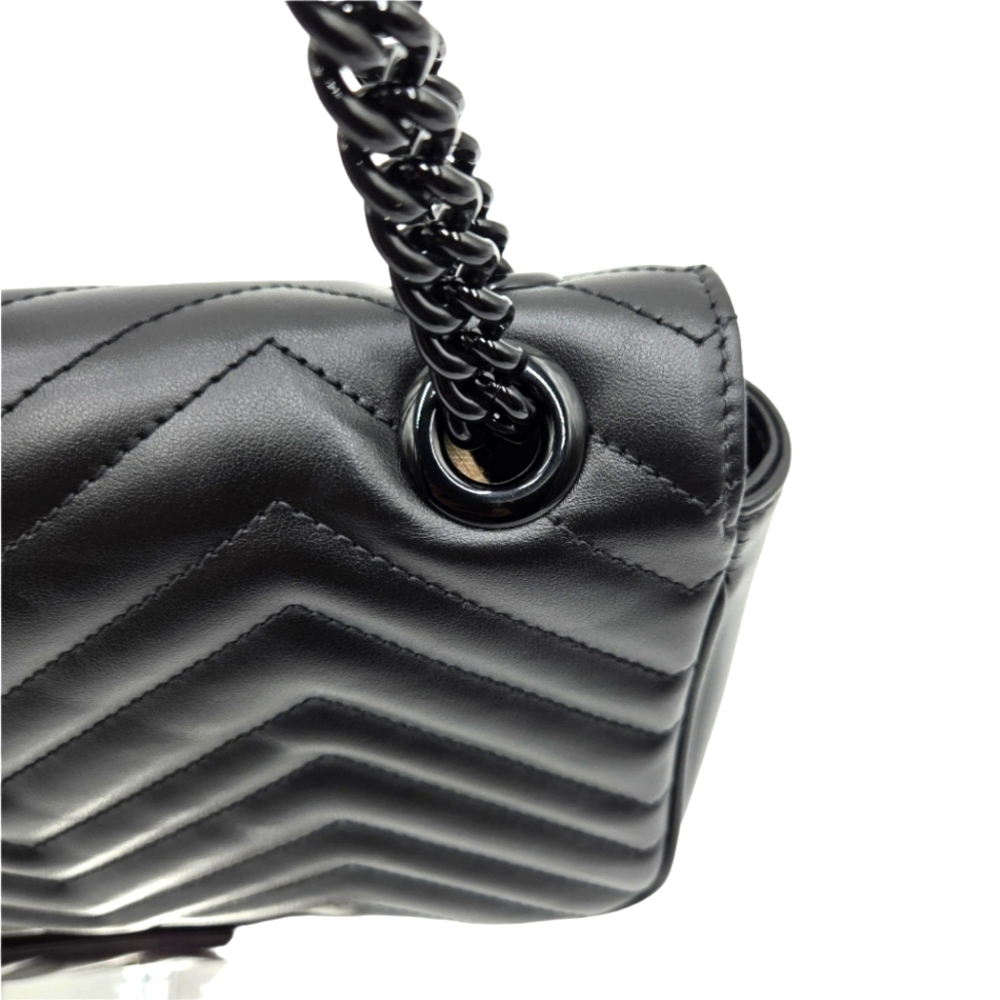 GG Marmont medium shoulder bag / Crossbody Style 443497 - NEW - Picture 8 of 16
